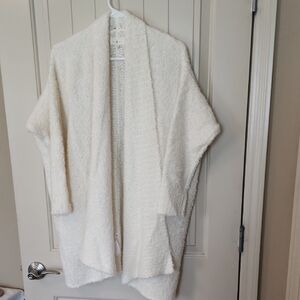 LOFT Cream Women's Poncho Sweater